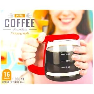 Mini Coffee Carafe Mug “Perfect for Coffee Lovers” 16 oz